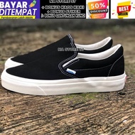 New SEPATU VANS PREMIUM SEPATU PRIA SLIP ON BW BLACK WHITE WAFFLE DT BNIB / SEPATU SNEAKERS / SEPATU