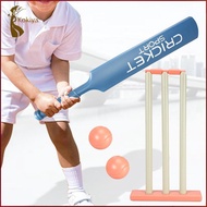 [AlmenclaabMY] Kids Cricket Set Garden Cricket Set Cricket Sports Training Set Stumps Outdoor