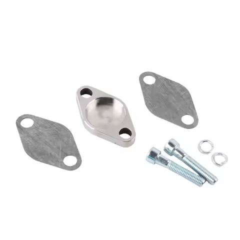 Valve Blanking Plate Kit Stainless Steel Reduce Soot & Improve Engine Performance For BMW M57/M47/E4