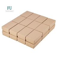 24PCS Kraft Paper Gift Box Small Kraft Paper Jewelry Box Handmade Cardboard Packing Gift Box Wedding Decorations