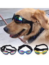 1 件裝寵物可折疊太陽眼鏡紫外線護目鏡適合狗和貓
