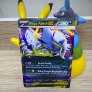 Pokemon TCG Evolution Mega ( Mega Absol EX RR )