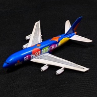 Miniature airbus A380 Emirates airplane Handmade part of the magicBe