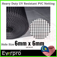 Heavy Duty UV Resistant PVC Garden Square Net 1 Meter X 1 Meter