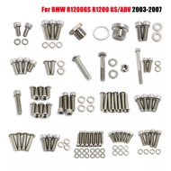 For BMW R1200GS R 1200 GS R1200 GS ADV Adventure 2003 2004 - 2007 Motorcycle Fairing Body Bolts Kit Fastener Clips Screw