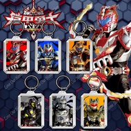 Acrylic Keychain Double Sided DIY, Transparent Keychain Armor Hero [ Armor Hero ]