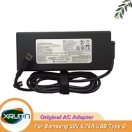 Original 20V 6.75A 135W USB-C Type C A20-135P1A AC Adapter Charger for Samsung Galaxy Book Odyssey N