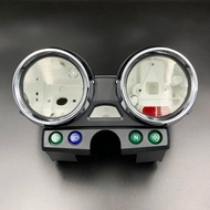 1 Set Chrome Motorcycle Speedometer Tach Gauge Cover Moto Speed Gauge Shell case for Kawasaki ER5 ER