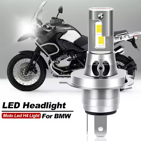 1Pc Motorcycle H4 LED FOR BMW K1 K75 K100 K1100 R1100R R1100GS R1200C R100RS R1100RS Dakar F650 LED 