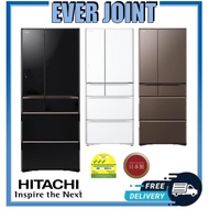 Hitachi R-WXC620KS [474L] Made In Japan Inverter Fridge +Free Disposal