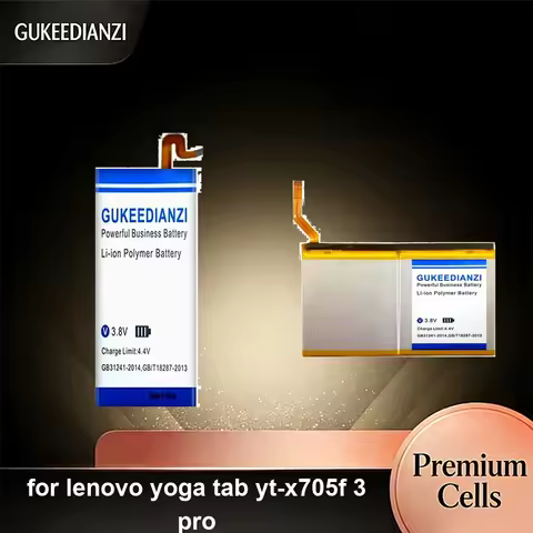 Tablet Battery Fast Charging L15D1P31 L19D2P32 4800-7850mAh For Lenovo Yoga Tab YT-x705f 3 Pro