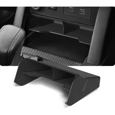 Compatible with Mitsubishi Triton L200 2024-2025 ABS Car Center Console Storage Box Accessories