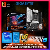GIGABYTE B660M AORUS PRO AX DDR4 WITH INTEL B660 CHIPSET MICRO ATX MOTHERBOARD