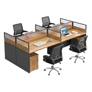 [Ready Stock]Assembly Included** Office Table with Partition/Office Table/PC Table/Assembly Included