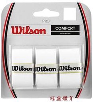 ≡冠盛體育≡WILSON PRO OVERGRIP FEDERER使用握把布(白色)1卡3顆裝現貨