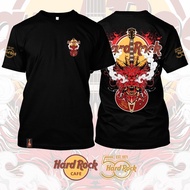 HardRock Cafe 50th Anniversary Dragon Issue Hypebeast Streetwear Super Premium T-shirt Available Big