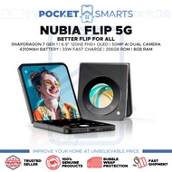 [Malaysia Set] ZTE Nubia Flip 5G (256GB ROM | 8GB RAM) 1 Year ZTE Malaysia Warranty