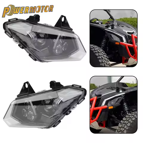 UTV LED Headlight Assembly for Can-Am Maverick X3 Max R RR XDS XRS Turbo DPS 4x4 2017-2021 710004658