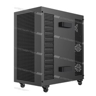 Mid-Tower ATX Metal GPU Chassis RTX40 AI Rack Server Chassis High Performance
