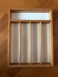Cutlery tray 5格餐具收納盒放餐刀餐叉餐匙小匙小叉可放入抽屜儲存