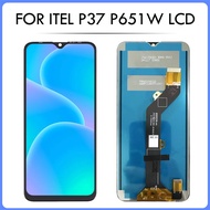 XD 6.5 "ต้นฉบับ IPS LCD สำหรับ Itel P37 P651W หน้าจอ LCD จอแสดงผลหน้าจอสัมผัสชุดประกอบดิจิไทเซอร์จอแ