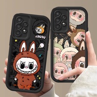 Case Samsung A52, Case Samsung A52s Case Pop Mart Phone Case Cool Cartoon Labubu Protective Lens Sof