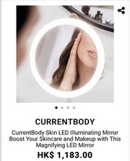 英國 currentbody skin led illuminating mirror