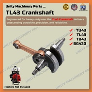 Brush Cutter TL43 / TB43 / TU43 / BG430 Crankshaft | Mesin Rumput TL43 Crankshaft