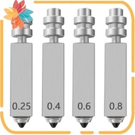 For  X Combo Compatible 4PK High  High Speed Nozzles- Integrated Hardened Steel 0.25/0.4/0.6/0.8MM Q