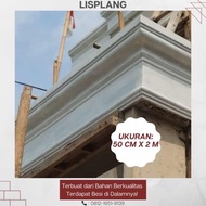 Lisplang beton 50 cm x 2 m / lisplang beton, lisplang, lisplang minimalis, lis profil, lis profil co