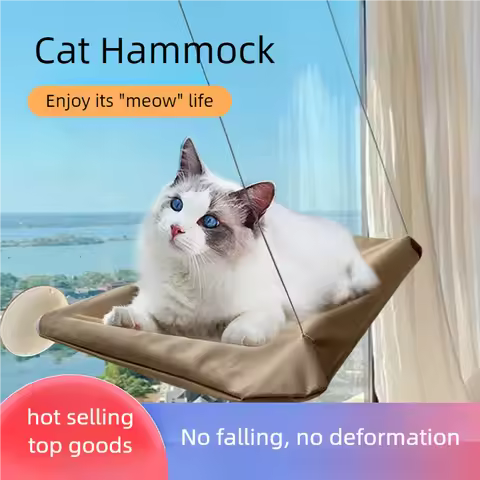 New pet cat hammock hanging cat bed bearing 20 kg comfortable sunny window seat kitten rock climbing