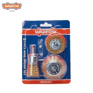 WADFOW WCE6402 Round Wire Brush Set There Are 3 Axes.