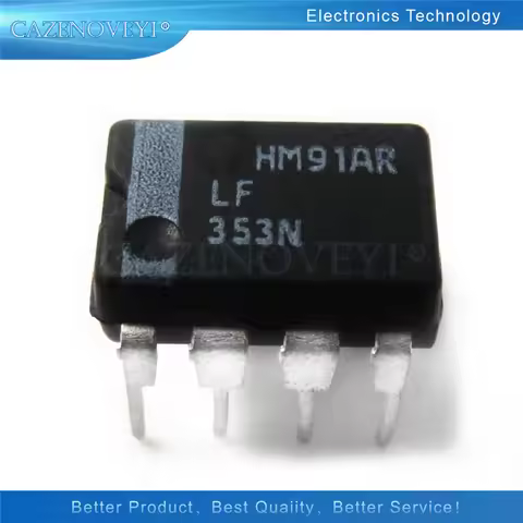 10pcs/lot LF353N LF353P LF353 DIP-8 In Stock