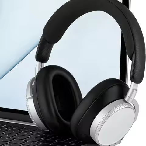 L93A-Replacement Ear Cushions For Bang& Olufsen Beoplay H100- Sheepskin Ear Pads Noise-Isolation Com