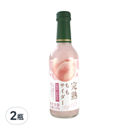 木村飲料 完熟白桃風味汽水  240ml  2瓶