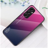 เคส ฝาหลัง กระจกไล่สี สำหลับรุ่น Realme 5 pro/5i Realme 6i / 6 /Realme 7pro /Realme 9i /10 /10T Real