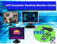 Branded LCD Computer Desktop Monitor Computer Computer PC Monitor (Used)