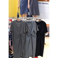 Dress Salur / Formal Dress Stripe Jastip Bangkok Murah - NEW