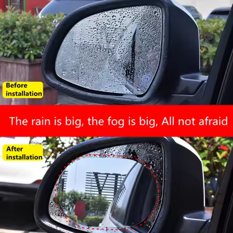 1 Pair Car Rainproof Rearview Mirror Protective Film For Mazda 2 3 5 6 CX-3 CX-4 CX-5 CX5 CX-7 CX-9