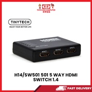 A03 H14/SW501 501 5 WAY HDMI SWITCH 1.4