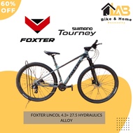 JAB.[High-end]. FOXTER LINCOLN 4.3+ 27.5 HYDRAULIC ALLOY Mountain bike with Shimano Altus &amp; Tourney,