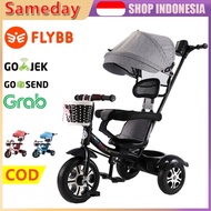 Ori Flybb Sepeda Roda Tiga Anak 1 Tahun Sepeda Roda 3 Bayi Tricycle