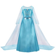 Frozen Dress Princess Elsa Costume for Girl Carnival Party Dress Children Birthday Halloween Cosplay Dress Kids Queen