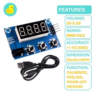 HX711 Load Cell Weight Sensor Decoder Weight Display With Program