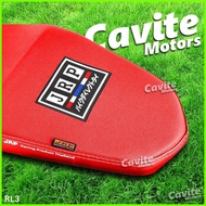 ◷ ✷ ∏ RUSI ROYAL 125 JRP SEAT COVER LIHA TEXTURE RED with LOGO AND STICKER