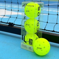 Facolos F-Pro Gen2 Performance pickleball ball meets USAPA standards, 40 holes, 74mm diameter.