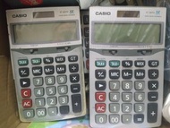 $20/1個 of used casio jf-120tv 12 digits Tax calculator 桌上型計算機