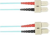 Black Box Network - FOCMP10-001M-SCSC-AQ - Black Box Fiber Optic Duplex Patch Network Cable - 3.20 f