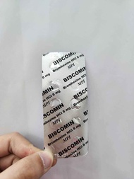 Biscomin Tablets 8mg 10's (Ubat Batuk Cair Kahak)