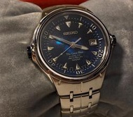 Seiko The Great Blue auto relay Kinetic 人動電能 石英錶 二手自售盒單全